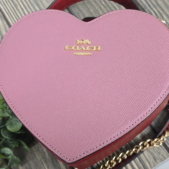 NEW Coach Limited Edition Heart Purse - Picture 6 of 10